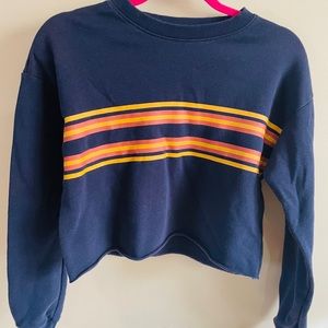 Cropped Crewneck Sweatshirt